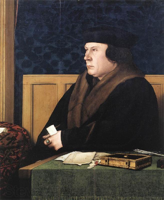 HOLBEIN, Hans the Younger Portrait of Thomas Cromwell f Norge oil painting art